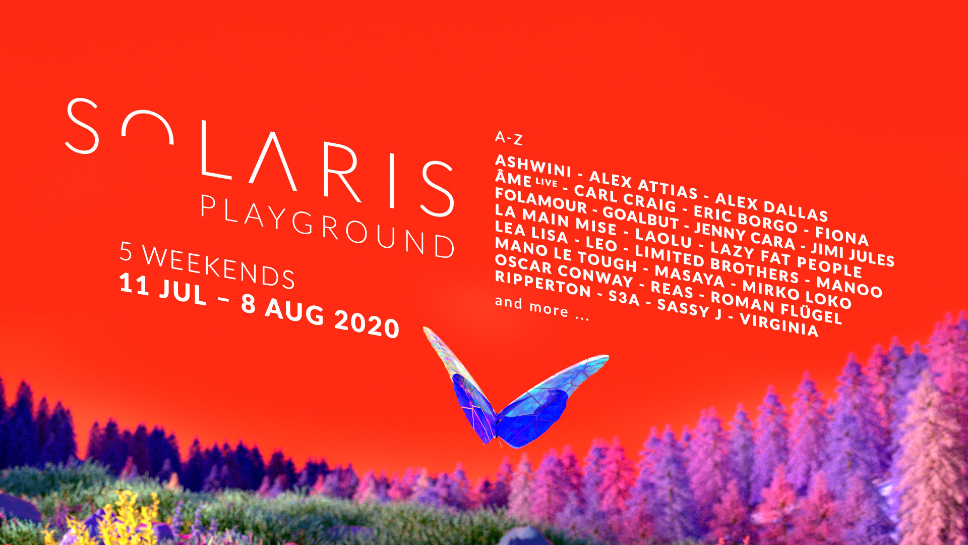SOLARIS | Line Up 2020 SOLARIS | Line Up 2020